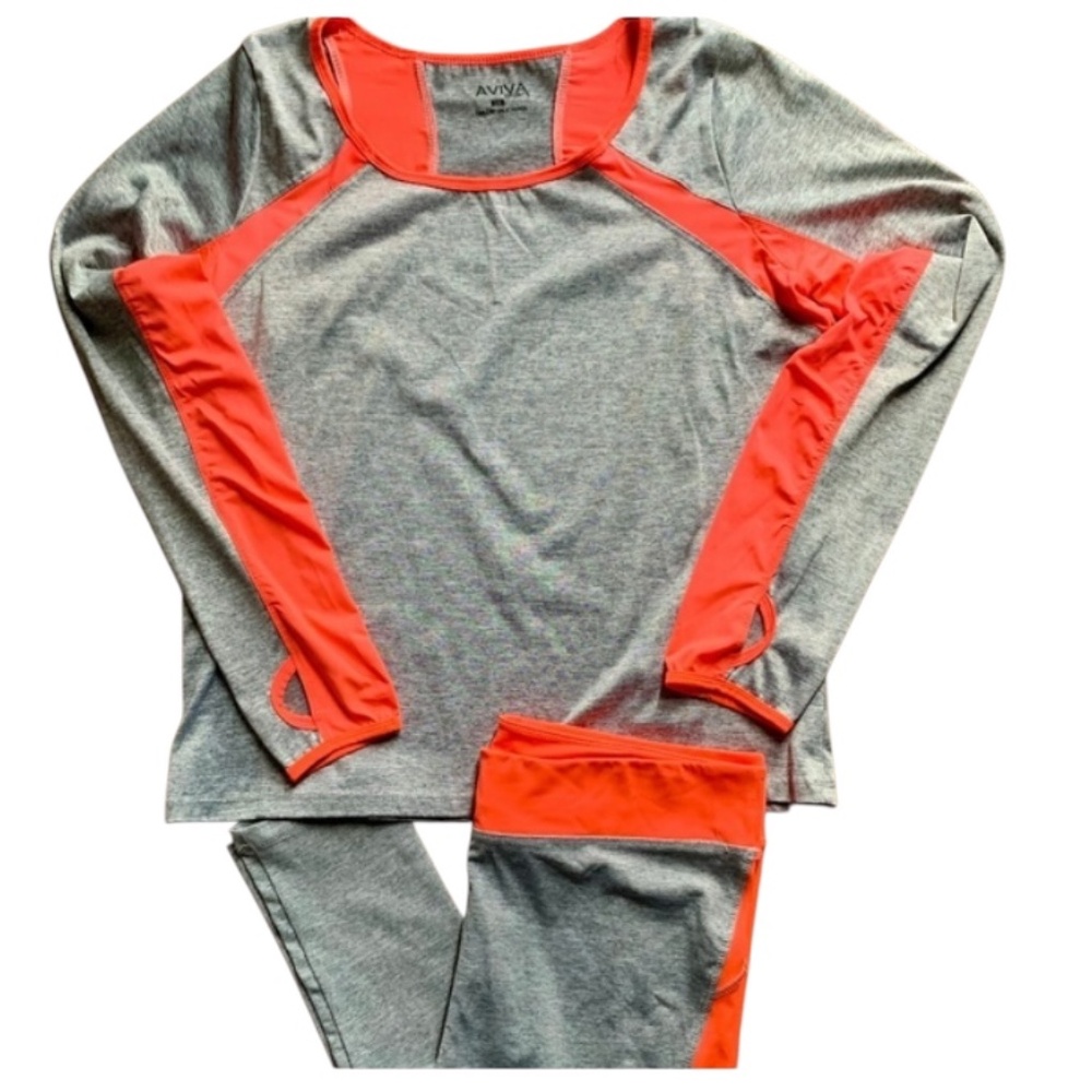 🛑 SOLD ‼️ AVIVA SPORT 4 PIECE TWO-SET BUNDLE, SIZE XL — WOMEN’S ACTIVEWEAR —